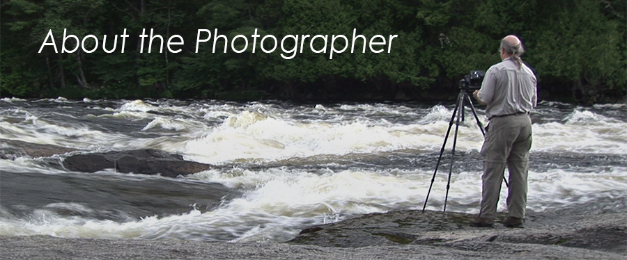 About the Photographer - photo of Scot Miller along Penobscot River